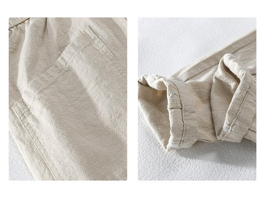 Men's Spring and Summer Versatile Casual Linen Pants - Breathable, Loose-Fit Trousers