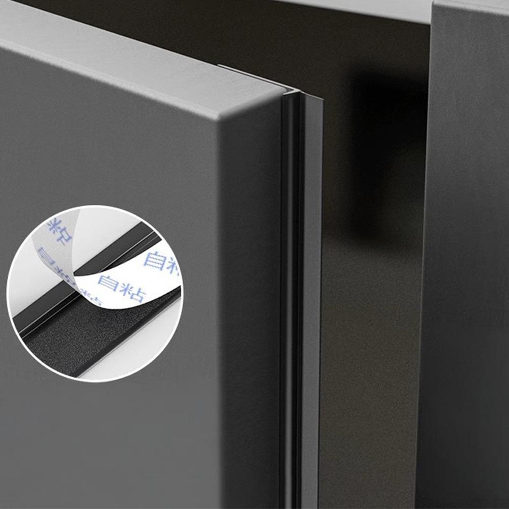Silicone Cabinet Door Strip Self-Adhesive Blackout Strip Wardrobe Door Dust-proof Strip  Furniture