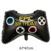 Video Game-Themed Game Controller Aluminum Foil Balloons—Cute Birthday Decorative Balloons