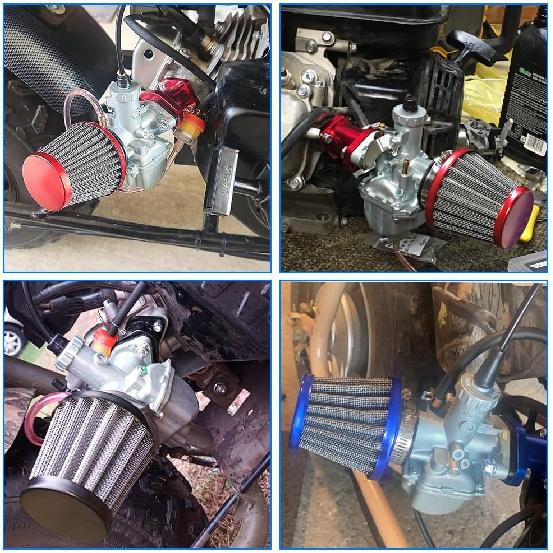 38Mm Air Filter For Apollo SSR Moped ATV Go Kart Scooter Pit Dirt Bike For VM22 PZ22 PZ26 PZ27 PD18J NC50 Carburetor 50Cc 70Cc 80Cc 90Cc 110Cc 125Cc