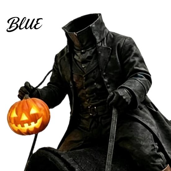 Festivalové oblečení pro mazlíčky Doplňky Bezhlavý jezdec Kočičí kostým Halloween 3D Zábavný jezdecký outfit s dýní Svátek pro psy Lucerna Nastavitelný