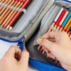High Capacity 72 Slots Pen Bag Case Pen Box Pencil Case Pencil Pouch Pencil Bags Zipper Pen Bag
