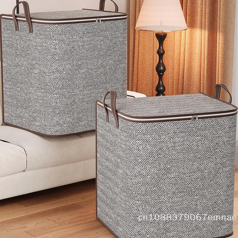 Große Kleideraufbewahrungsbox mit Deckel Großer Wäschekorb Organizer Tasche Für Baby Faltbar