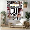 Juventus Wall Decor Tapestry Art For Pet Memorial Birthdaywedding Party Backdrop Family Gift