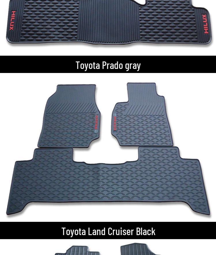 Original Latex Floor Mats for Toyota RAIZE - Custom Fit
