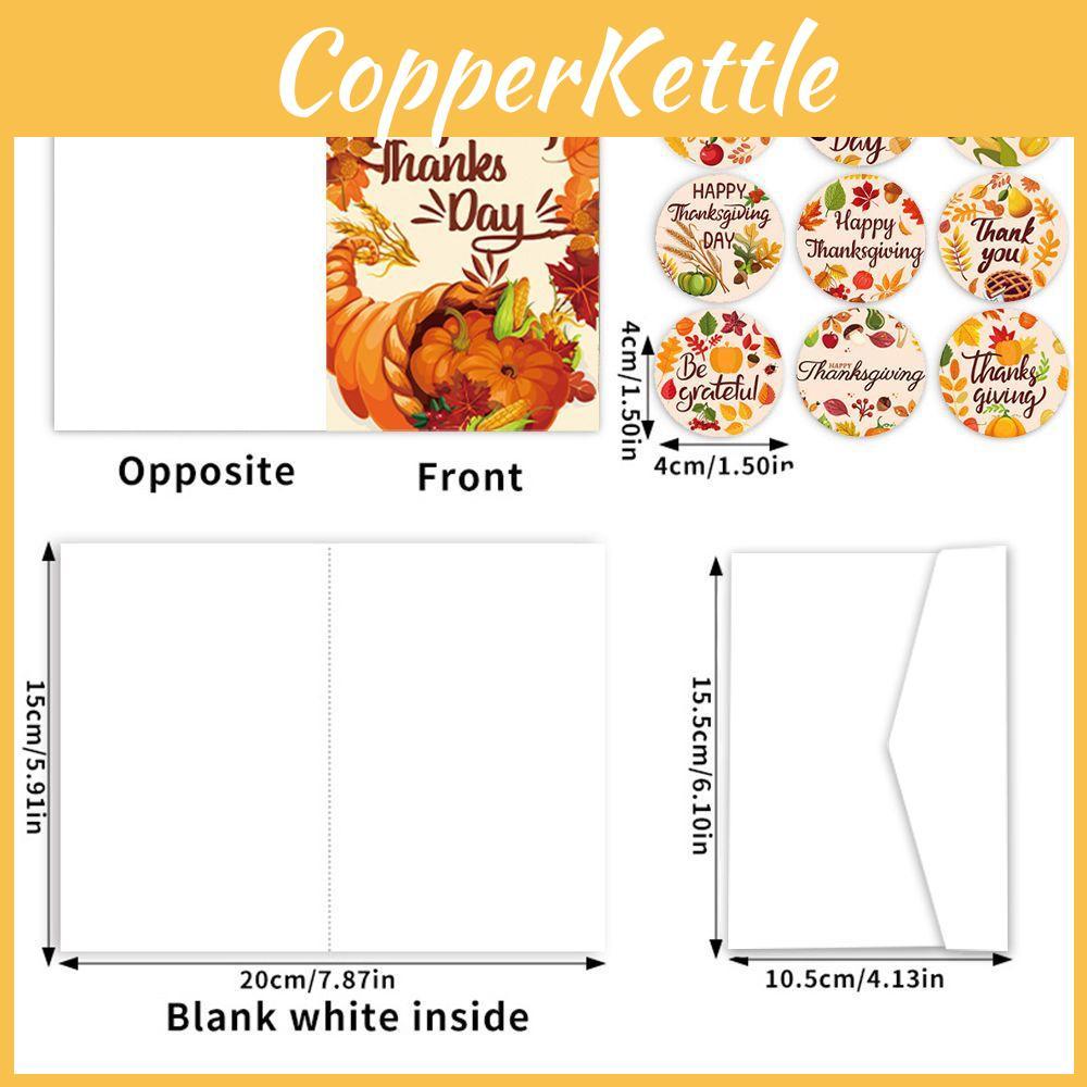 Danksagungsfeier Papierkarten-Set mit Truthahn-Motiv für Einladungen und Veranstaltungsortdekoration