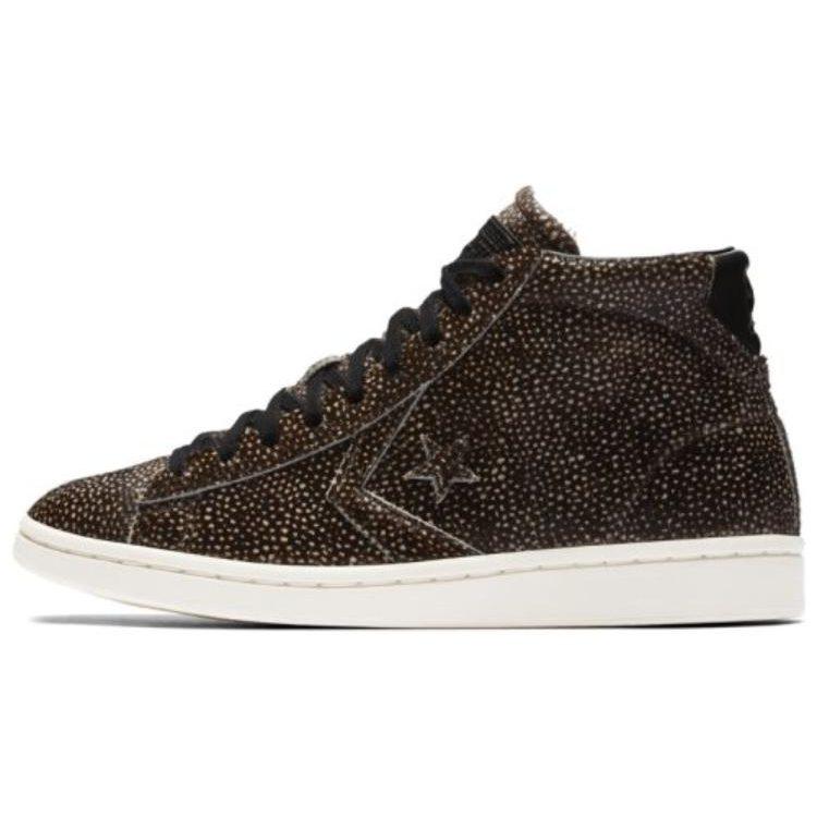 Converse Pro Leather Lp Comfortable Abrasion Resistant Abrasion Resistant High top Skateboard Shoes Women's Umber 558017C
