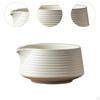 Ceramic Matcha Bowl Handmade Ceremony Portable Gift Tea Starter with Spout Cup