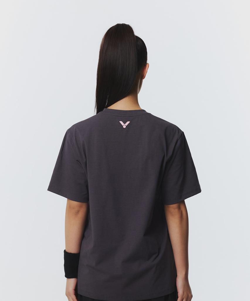 Bigteo Play Line Badminton Unisex Oversized T-Shirt (Vt26Ato204U)