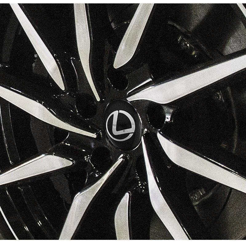 4 Pezzi 56MM Coprimozzo Centrale Ruota Auto Copriruota Emblema Adesivi Per Lexus IS250 IS200 CT200h GS300 LS430 RX450h LX570 IS300 ES RX