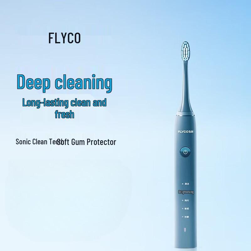 

FLYCO FT7105 Sonic Electric Toothbrush CN plug (adapter included)