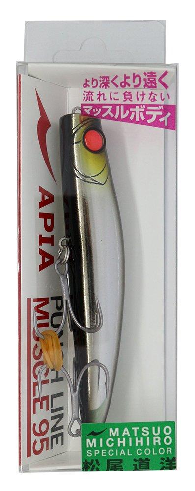 

Apia Lure Punchline Muscle 95 Black and Silver #15 Sarashi.