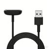 Smartwatch Charging Cord High Efficiency Charging Base Wide Compatibility Compact Size for Charge 6 5