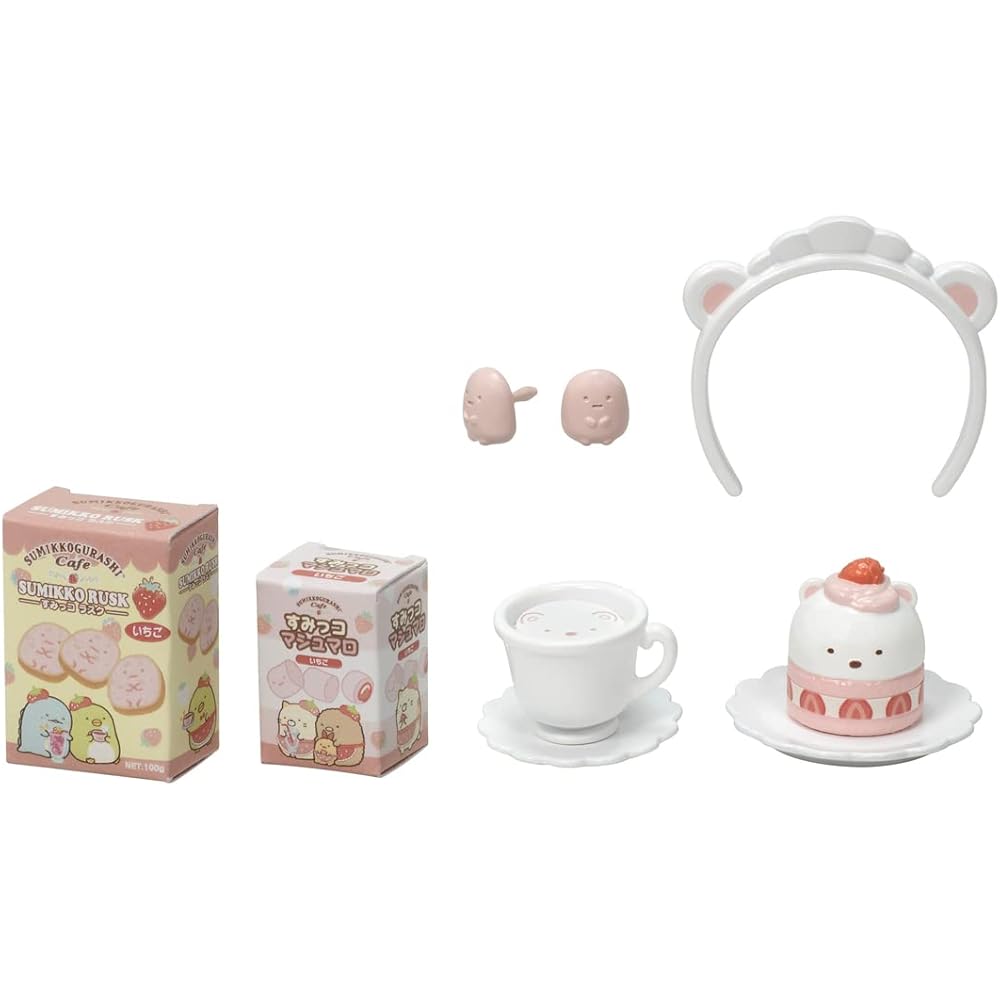 Takara Tomy Licca-chan Dress Sumikko Gurashi Cafe Dress Set Doll Outfit Toy for Ages 3 and Up