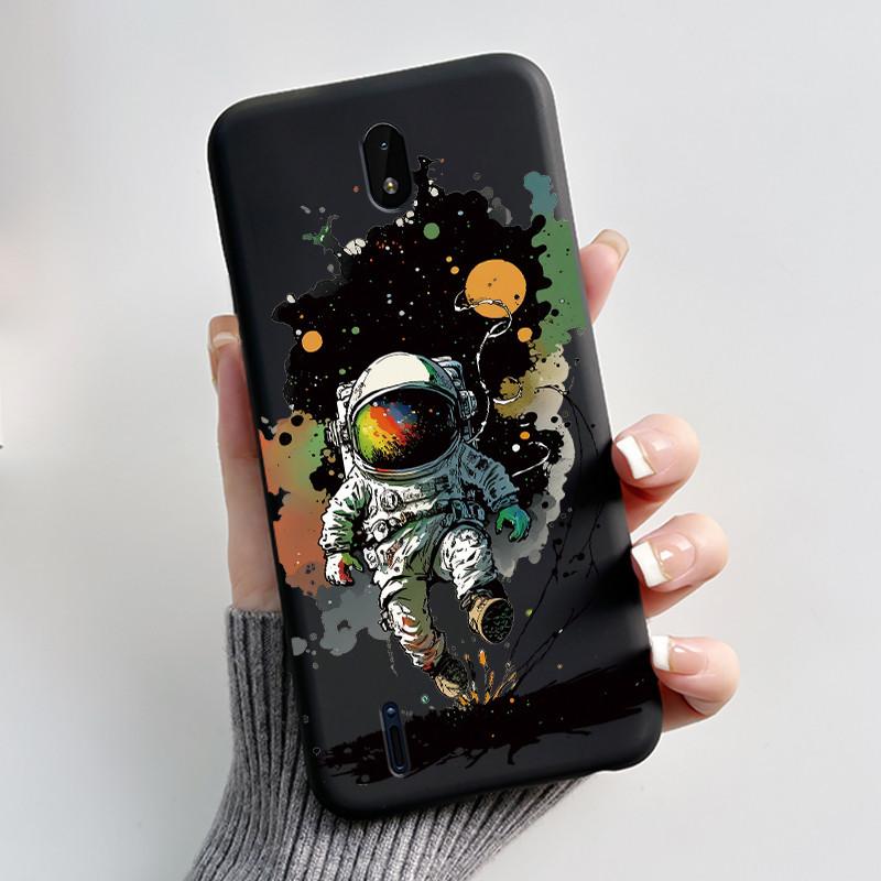 Casing For Nokia C01 Plus TA-1383 TA-1387 C1 2nd Edition Case Aesthetic Fashion Cute Cat Soft Silicone TPU Shockproof Back Cover