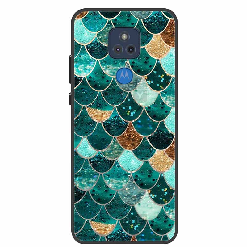 For Moto E7 Plus Case Bumper Silicone TPU Soft Phone Cover For Motorola Moto E7 Plus Case Cartoon Funda E 7 Plus E7Plus Coque