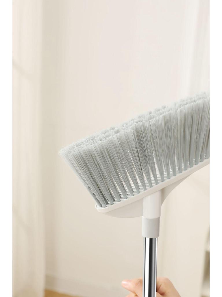2026 Broom & Dustpan Set with Scraper - Ideal for Bathroom Hair & Water Sweeping