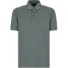 Solid Color Jacquard Logo Short Sleeve Polo Shirt Men Tops Green EM001081-AF10497-U9083