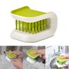 1Pc U-Shaped Double-Sided Cleaning Brush Double-Sided Cleaning Brush for Kitchen Utensils, Knives And Spoons