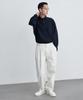 Musinsa Standard Three-Puck Semi-Balloon Chino Pants [Cream]