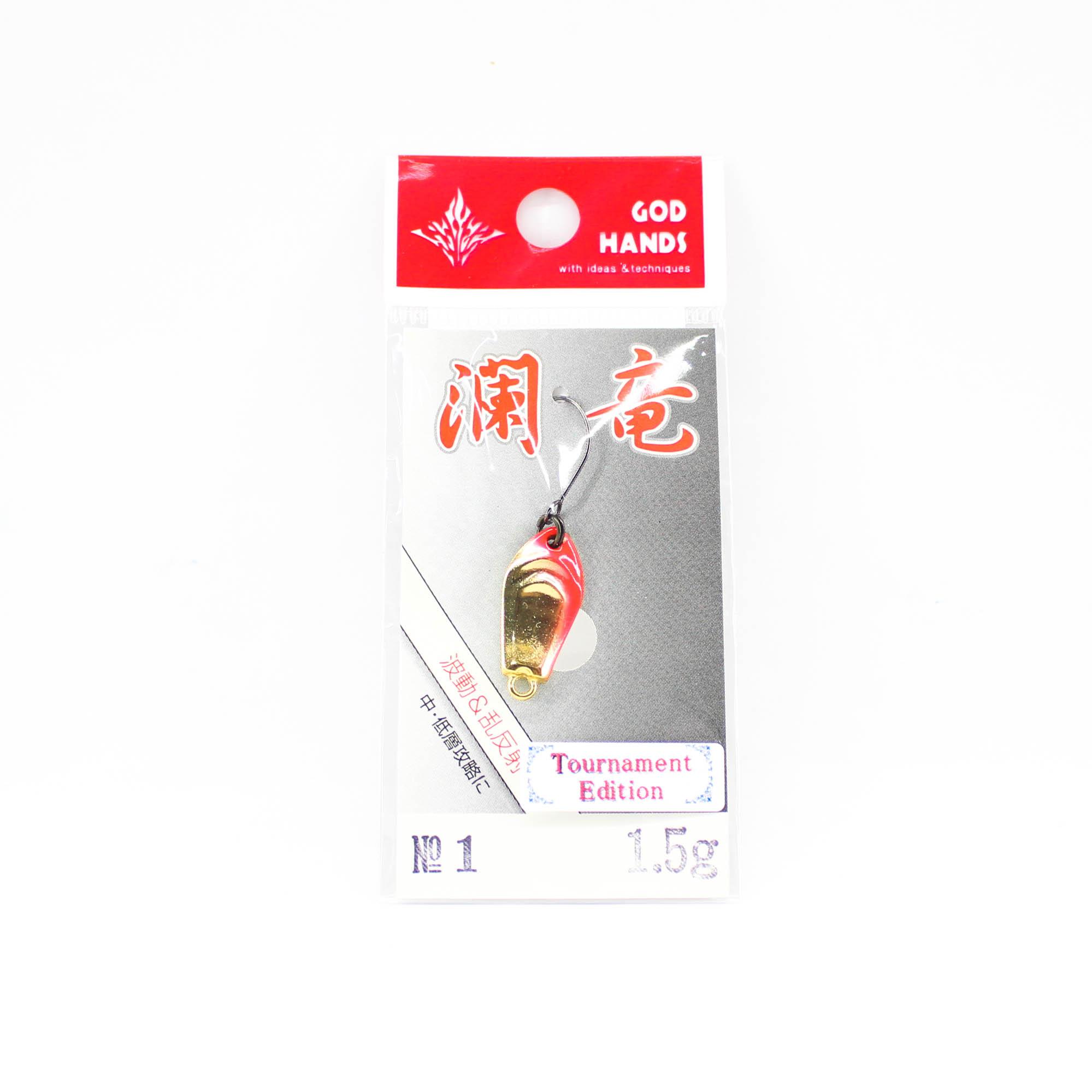 

God Hands Area Dragon Ripples 1.5 grams Sinking Lure 01 (2361)