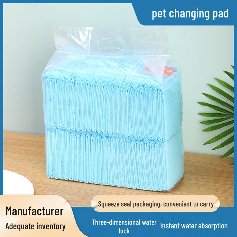 Bamboo Charcoal Thickened Absorbent Pet Diaper Pads for Dogs - Deodorizing and Disposable.