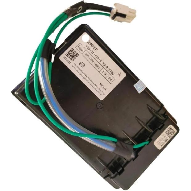 105-01-Y18-A, 70-D-V780 Kühlschrank Kompressor Inverter Platine, Antriebsplatinen-Baugruppe, Kompatibel für Kühlschrank Ersatzteil