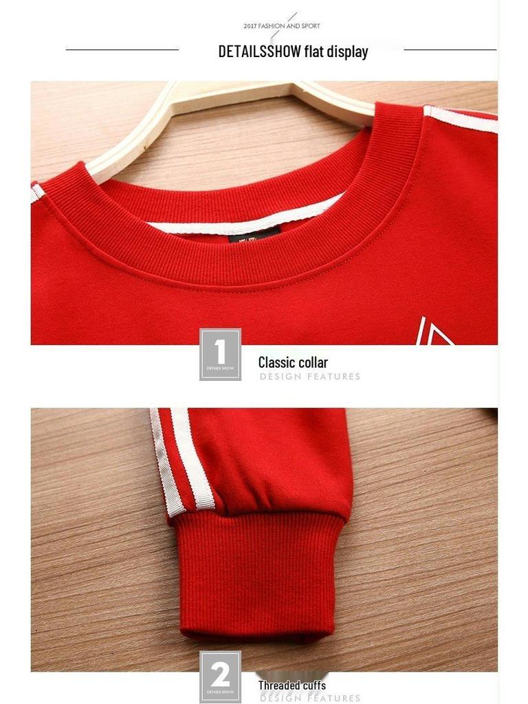 Women's Plus Size Sporty Two-Piece Set, Fashionable European & American Style 2025.