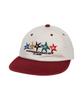 Yunibeoseugameonteu Athletic Two-Tone Washed Cap_Burgundy