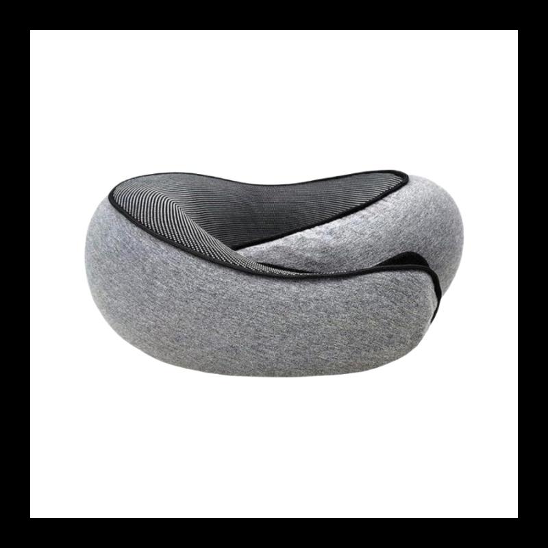 Travel Neck Pillow Memory Foam U-shaped Pillow Snail Style Travel Neck Support Portable Adjustable Soft Noon Break Sleep Pillows