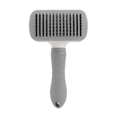Pet Comb 1PC One Click Dehairing Pet Supplies Cat and Dog Comb Automatic Dehairing Plastic Clean Time Saving Comb