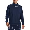 Under Armour Sweatshirts Men's Navy Blue Half Turtleneck Moderate Regular 1366482-408