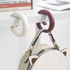 5-color desk hooks, office table edge bag hanger, no-drill removable mounting hooks