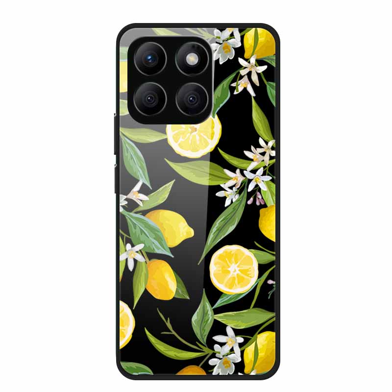 For Honor X8c Case X8 c X 8c Tempered Glass Hard Back Cover Phone Case For Honor X8c 4G Case HonorX8c X 8 c Capa Soft TPU Bumper