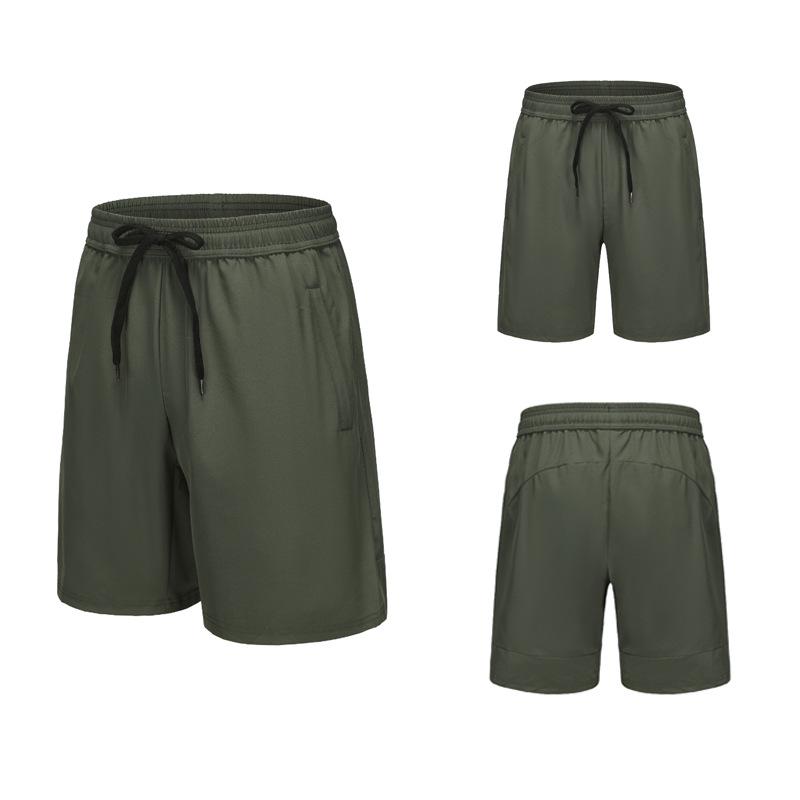 

Di Jia Men s Breathable Sports Shorts - Quick-Dry, Cool, Casual, 5-Point Fitness Running Pants for Summer Medium армія зелений колір