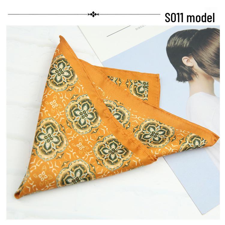 Бордовый Мужской Платок-Паше с Цветочным Пейсли - Формальный/Повседневный Аксессуар для Костюма на Свадьбу