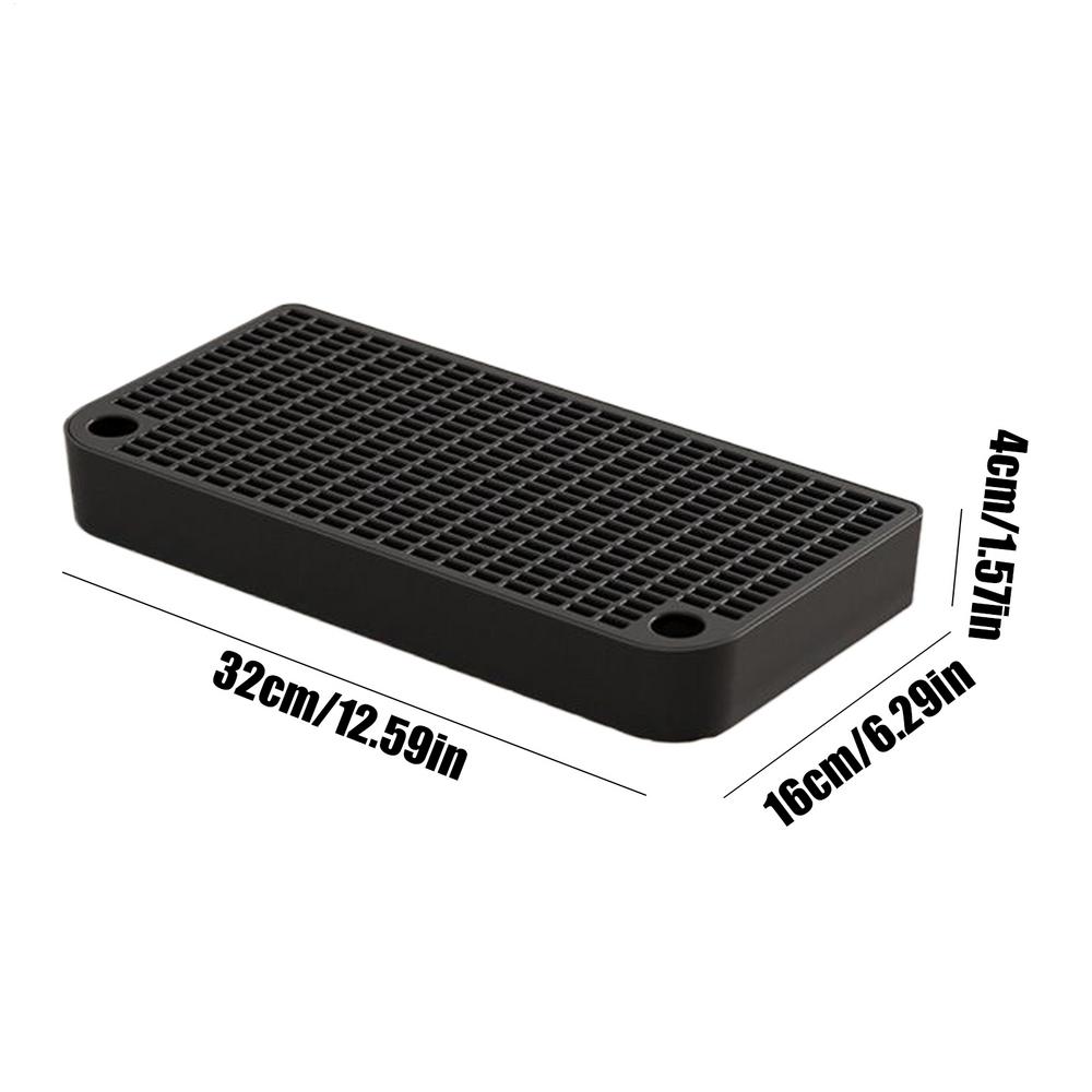 Litter Box Step Cat Litter Station with Filter Function Waterproof Home Kitten Toilet Ramp Pedal for Pet Bunny Animal