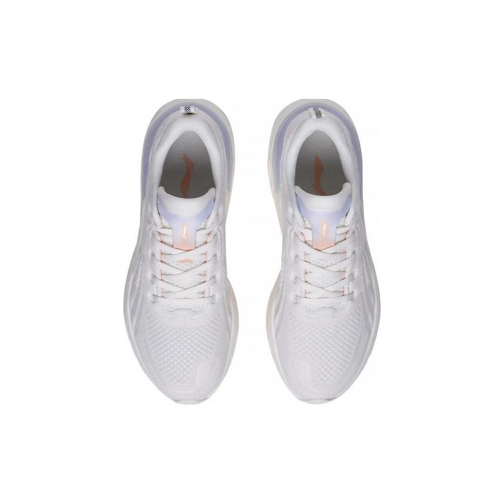 Li Ning Yuedong 1.0 Sports Abrasion Resistant Breathable Low top Running Shoes Women's White ARST032-4