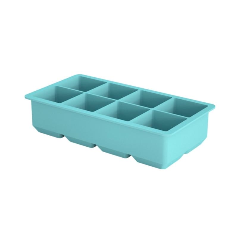 Food Grade Silicones Large Ice Cubes Molds With Easy Removal Design For Homemades Drink Cocktails And Freeze Dessert
