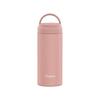 [With a Handle for Easy Carrying] Peacock Thermos Screw Mug Bottle Dusty Pink 350ml Water Bottle Thermos Warm/Cold Magic Bottle Handle Lightweight