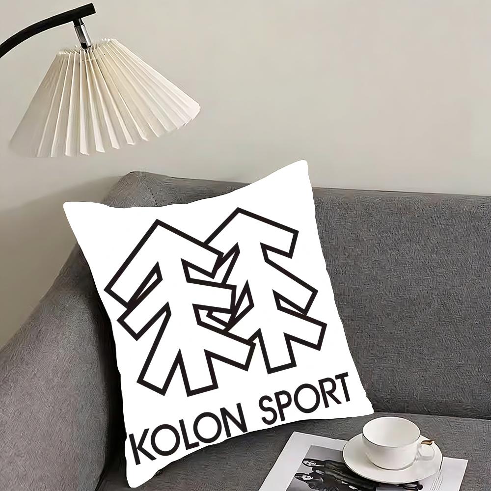 Luxury KKolonS SSPORT Cushion Cover Elegant Comfort Pillowcase Sofa Bed Doublesided Printed Invisible Zipper Home Decor