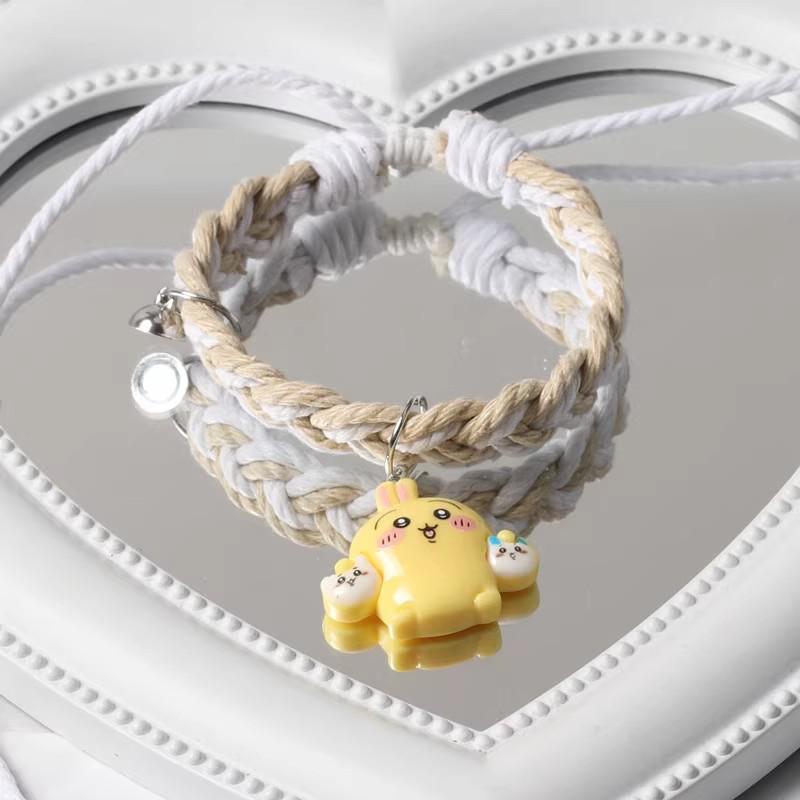 Knitted Magnetic Hand Rope Bracelet for Couples - Best Friend Gift