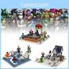 Einzigartiges Roblox-Bausteinfiguren-Set mit 200–400 bunten Kunststoffteilen für kreatives Spielen