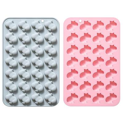 Animal Silicone Mold Silicone Food-Grade Candy Mold Baking Mold Non-Stick Small Cake Mold Chocolate Mold For Candy & Muffies