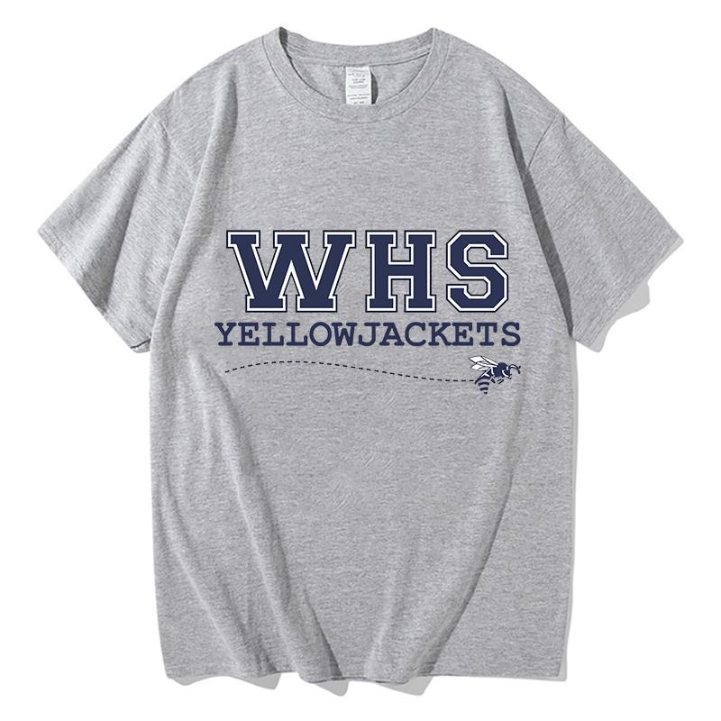 WHS yellowjackets TShirt Kpop Unisex Shirt Summer Merch Shirt Kpop Pure Cotton Shirt kpop Harajuku Print Top Tees Tshirt Clothes XS