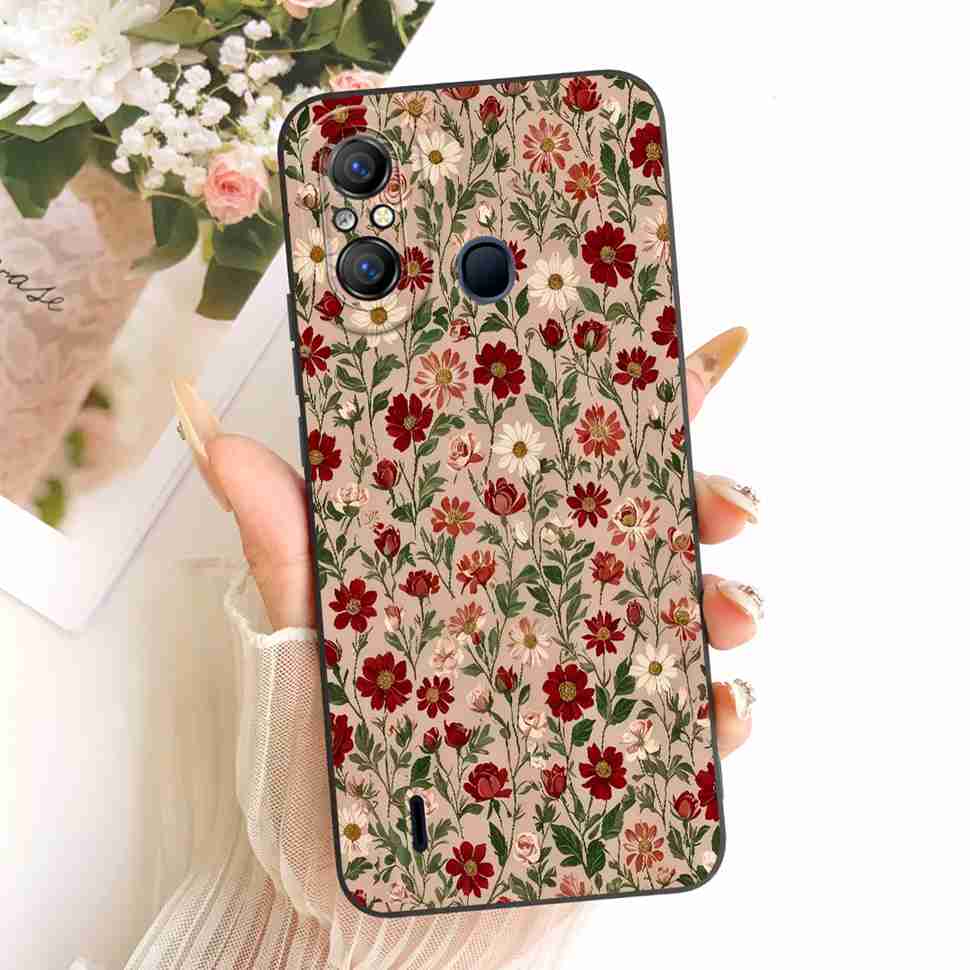 For Itel A58 Case Itel A49 Cover Petty Butterfly Shockproof Phone Case For Itel A58 ItelA49 Back Cover Soft Silicone Fundas