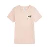 ESS T Shirts Women's Light Pink Crew Neck Moderate Other 693235-49