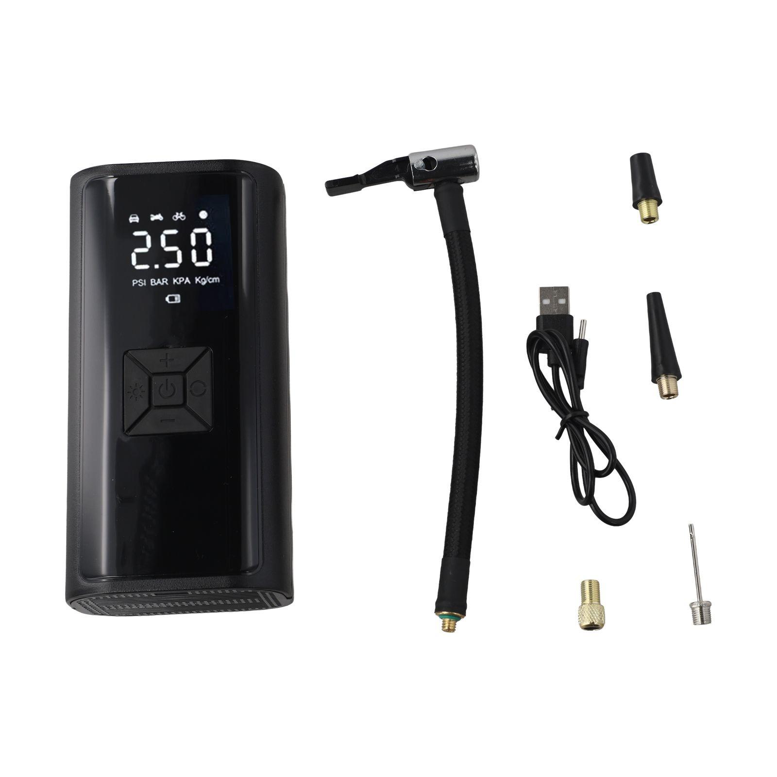 

Easily Inflate Tires Anywhere with this Compact Wireless Digital Air Compressor