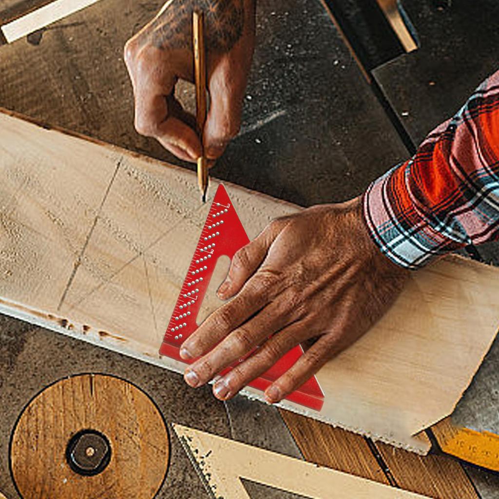 Carpenter Square Precision Multi-Angle Protractor Woodworking Framing Square Carpenter Tools For Marking Layout Leveling