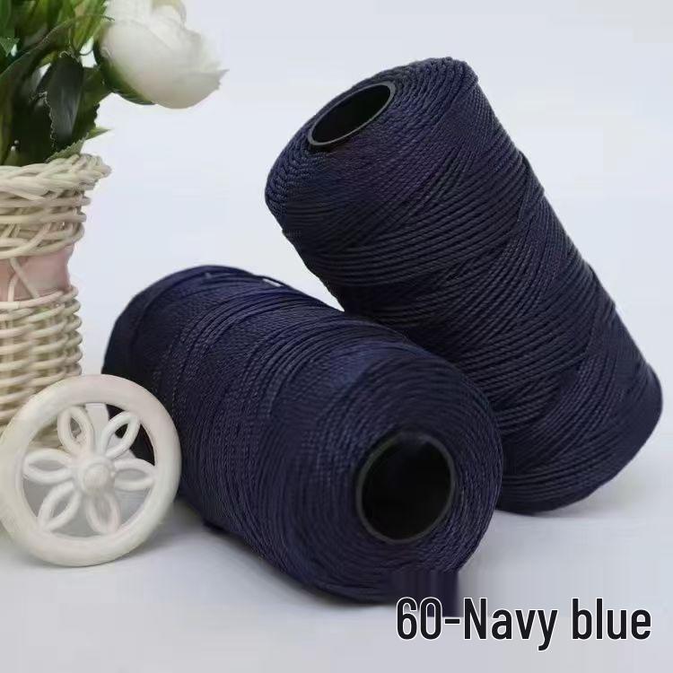 Ice Silk Three-Strand Yarn for Crochet Bags, Hats, Seat Cushions, Bottle Sleeves, and Slippers